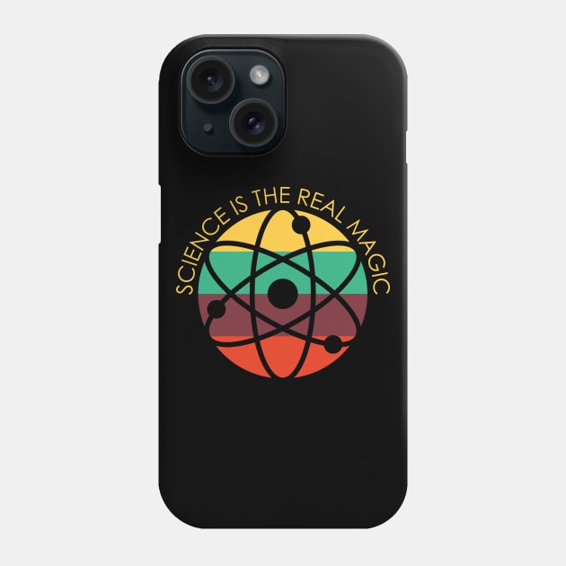 Science is the Real Magic Phone Case by Sachpica