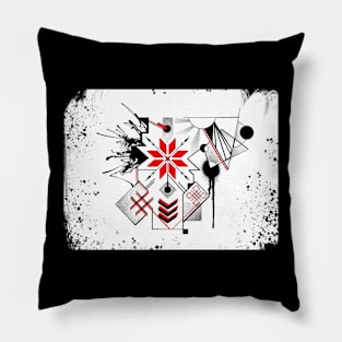 Belarusian ornament Pillow