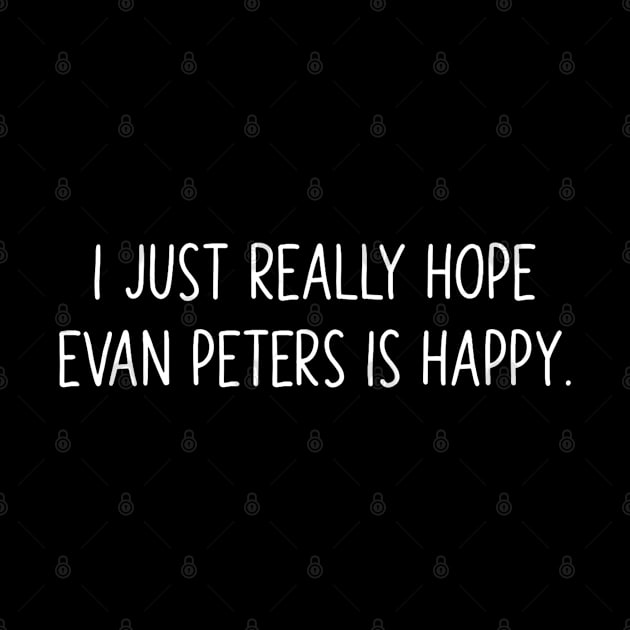 I love Evan Peters by Penny Lane Designs Co.