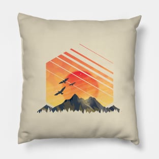 Into the Sunset Pillow