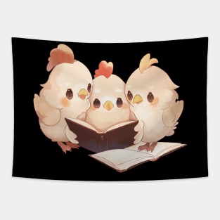 Well Read Chicks Tapestry