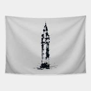 Splaaash Series - Big Ben Ink Tapestry