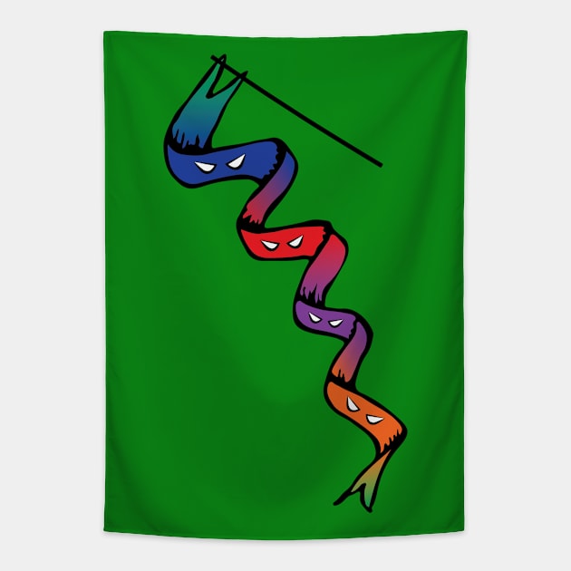 Ribbon Power Tapestry by jayMariah