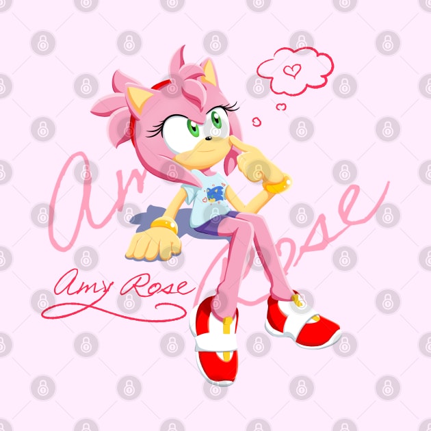 Amy Rose by TheSonicProf