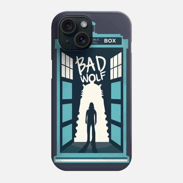 Bad Wolf Phone Case by risarodil