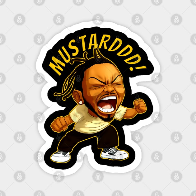 Mustard Meme, Kendrick Lamar Magnet by UrbanLifeApparel