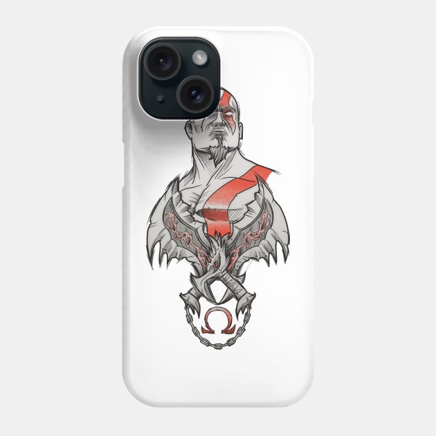 kratos Phone Case by boxermaniac