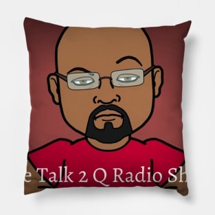 T2Q Logo (Throwback) Pillow