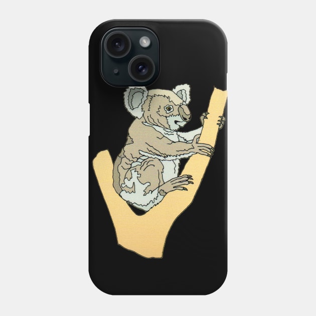 Koala Phone Case by VibeCeramicStudios