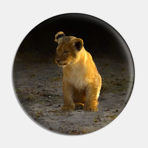Lion cub Pin by Guardi