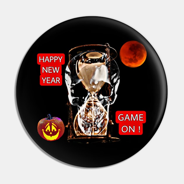 Happy New Year Gametime Pin by Share_1