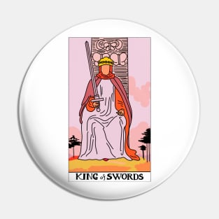 King of Swords Pin