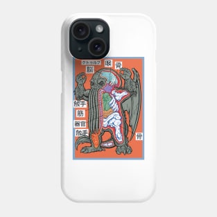 Anatomy of Cthulhu Phone Case