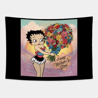 Betty Boop Mother's Day Tapestry