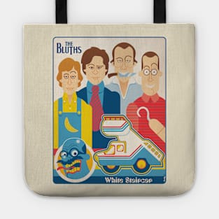 The Bluths- White Staircar Tote