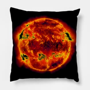 Orange Sun Pillow