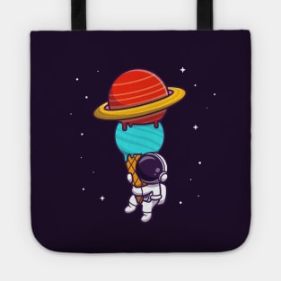 Space Ice Cream Cone Tote