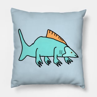 evolved fish Pillow