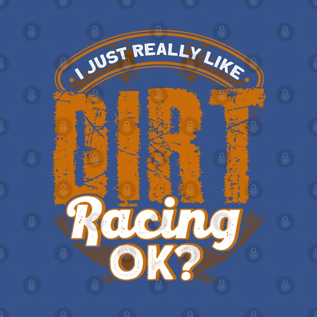 Sprint Car Racer Dirt Track Racing by Toeffishirts