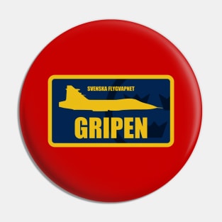 JAS 39 Gripen Patch Pin