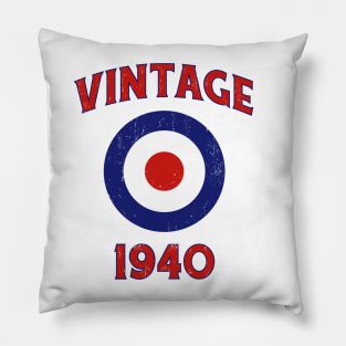 Mod Vintage 1940 Pillow