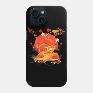 Retro Chinese New Year Dragon Phone Case