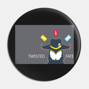 Twisted Fate T-shrit Pin