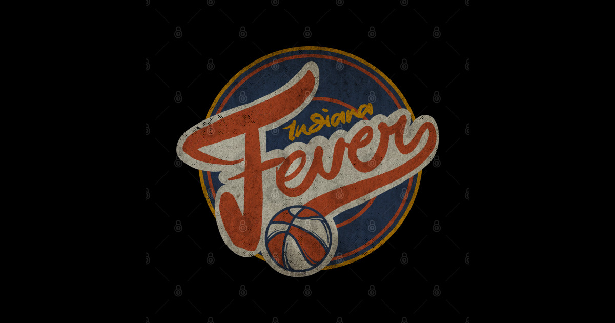 indiana fever retro 80s - Indiana Fever - Sticker | TeePublic