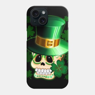 St Patrick Skull Cartoon Phone Case