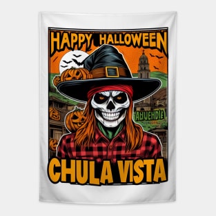 Chula Vista Halloween Tapestry