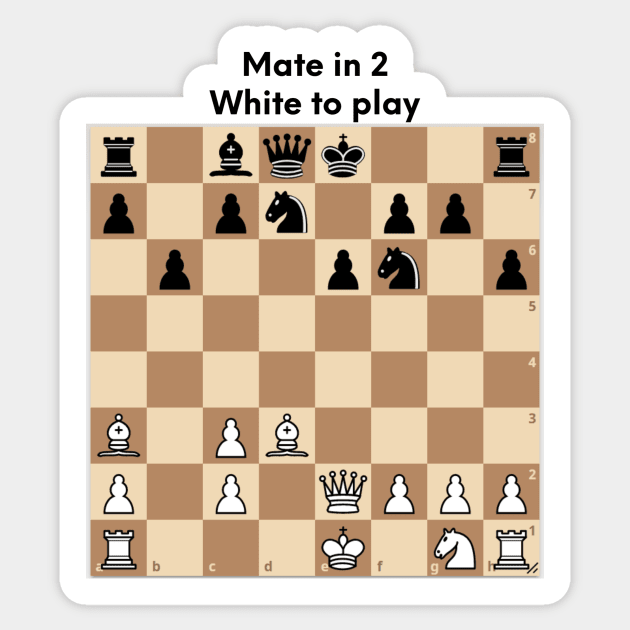 Chess Puzzle - White to Mate in 2