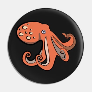 Colorful Octopus Pin