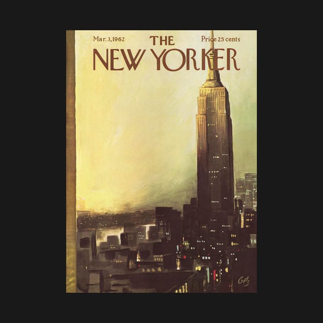 THE NEW YORKER COVER - MARCH 3RD, 1962 by amberturneria