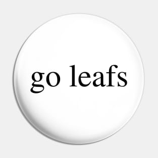 go leafs Pin