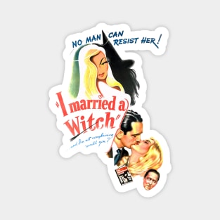 I Married a Witch Movie Poster Magnet