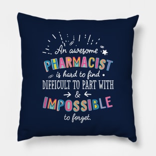 An awesome Pharmacist Gift Idea - Impossible to Forget Quote Pillow