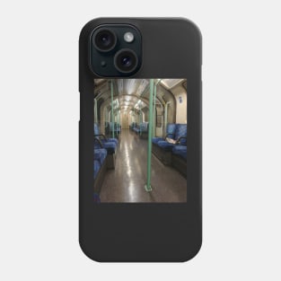 Waterloo and City London Underground Tube Train (Empty) Phone Case