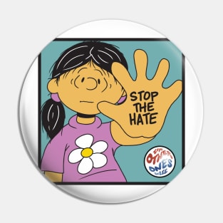 The Other Ones Very Asian Stop the Hate Pin