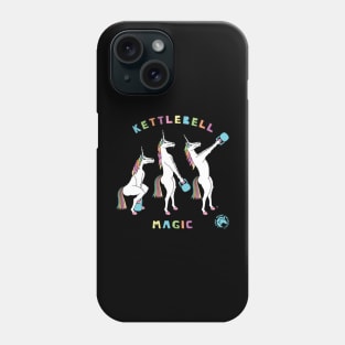 Kettlebell Magic Unicorn Outline Phone Case