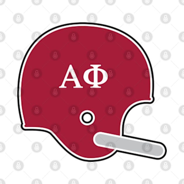 Alabama Alpha Phi Retro Helmet by Rad Love