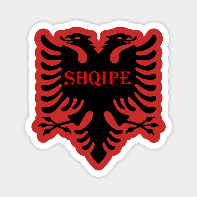 Albanian Shqipe Magnet by Wolfhoundjack
