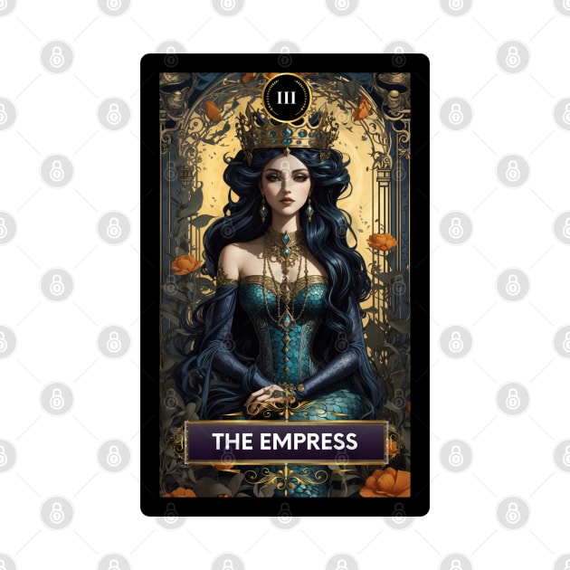 The Empress Mermaid Tarot Card by MGRCLimon