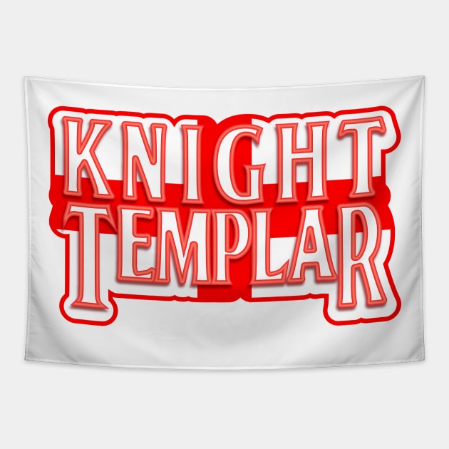 Knight Templar Tapestry by Jokertoons