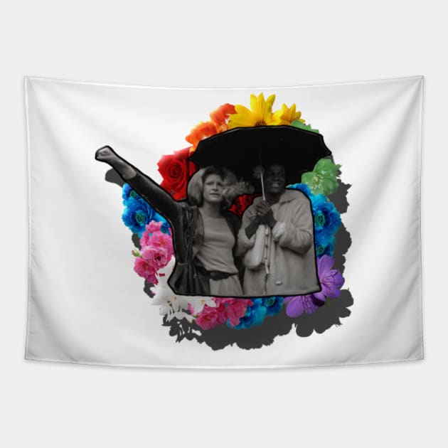 Marsha P. Johnson & Sylvia Rivera Stonewall Tapestry by ThatGoodShirt
