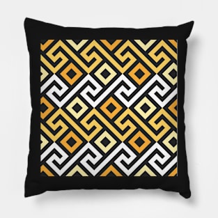 Copy of Copy of Gold Greck seamless pattern Pillow