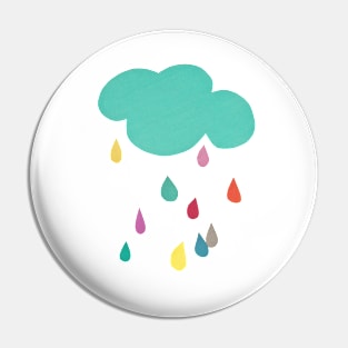 Sunshine and Showers Pin