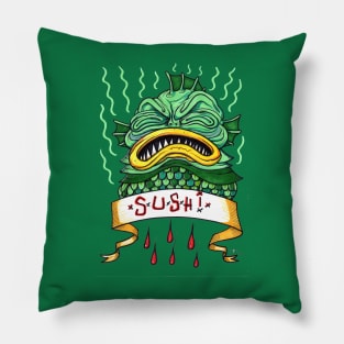 SUSHI FIEND Pillow