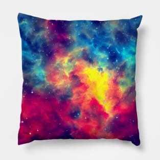 Vibrant universe Pillow