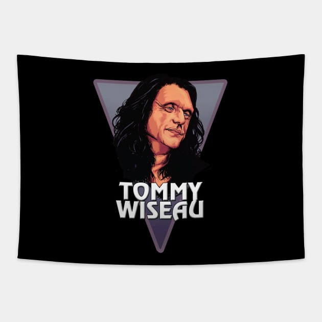 Tommy Wiseau Tapestry by Creepsandbabes