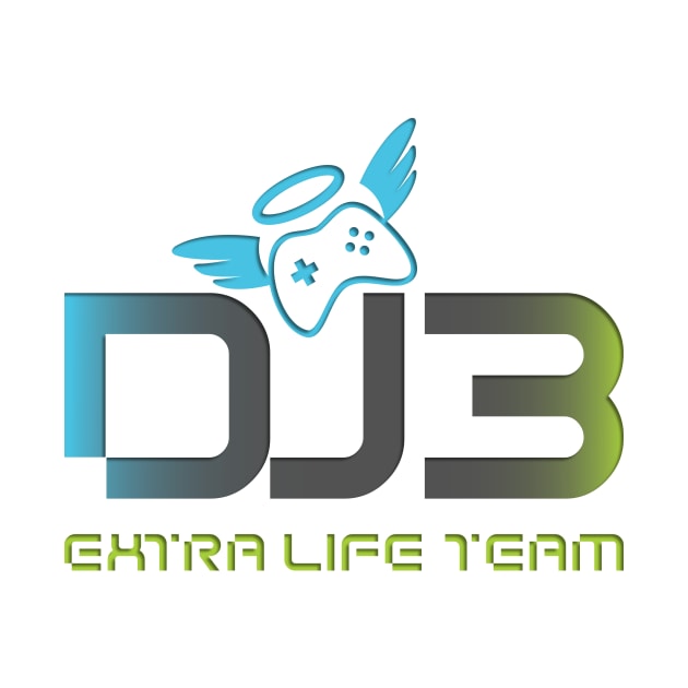 DJ3 Primary Logo by DJ3 Extra Life Team